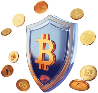 Security lock featuring cold storage and two-factor authentication